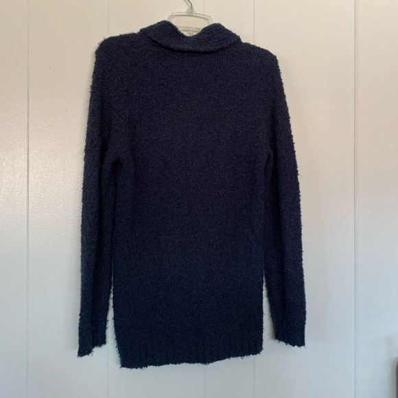 Cabella's V-neck Sweater in Blue Size S - Picture 3 of 7